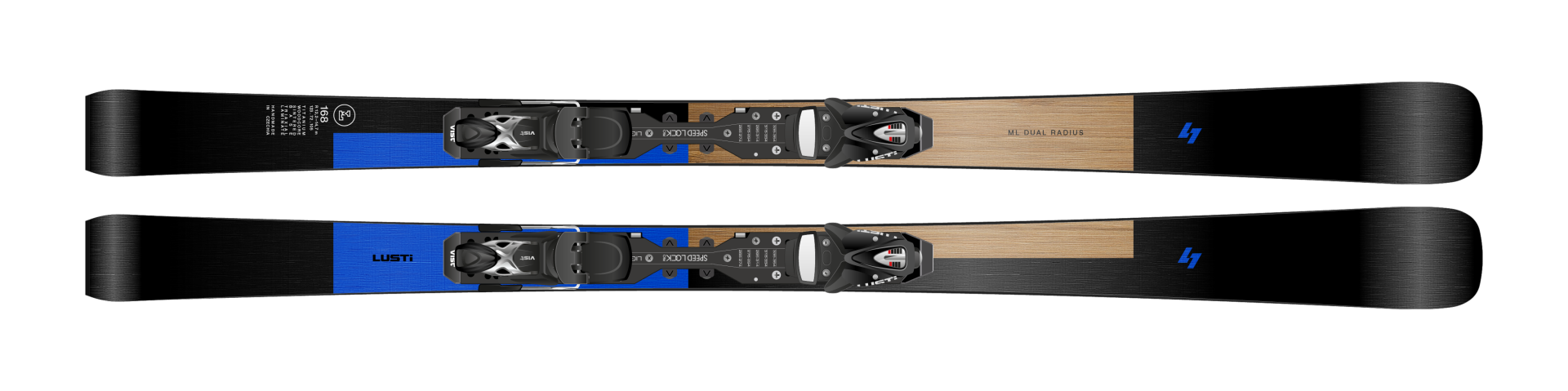 ML Dual radius performance skis