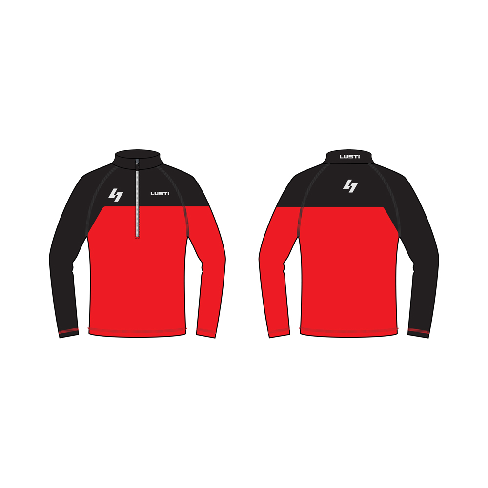 Insulated ski shirt FLAP - RED