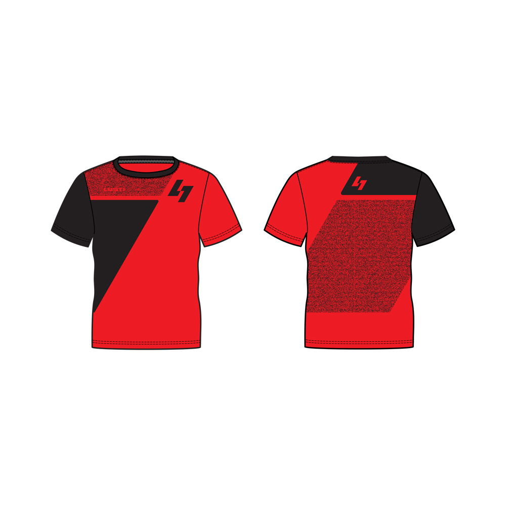 Men's T-shirt JOHN MICRO - RED