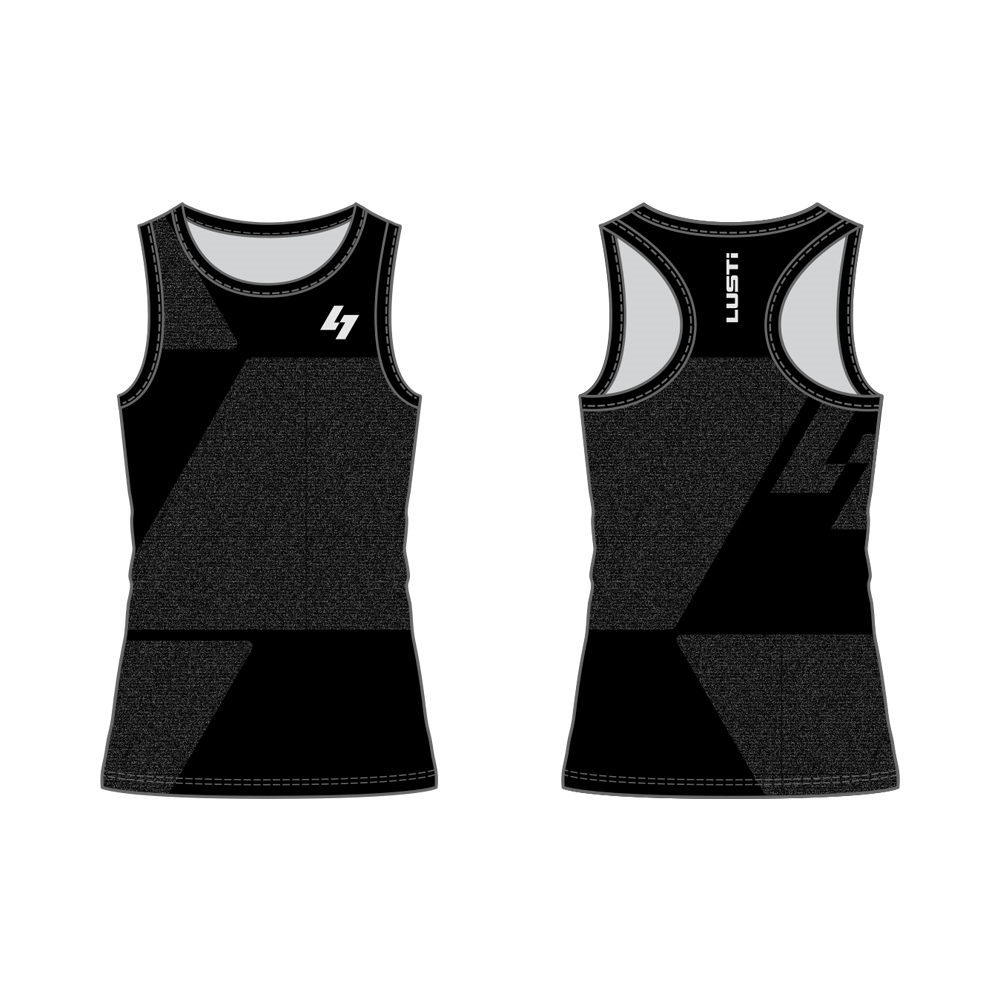 Running tank top ANNE - Black