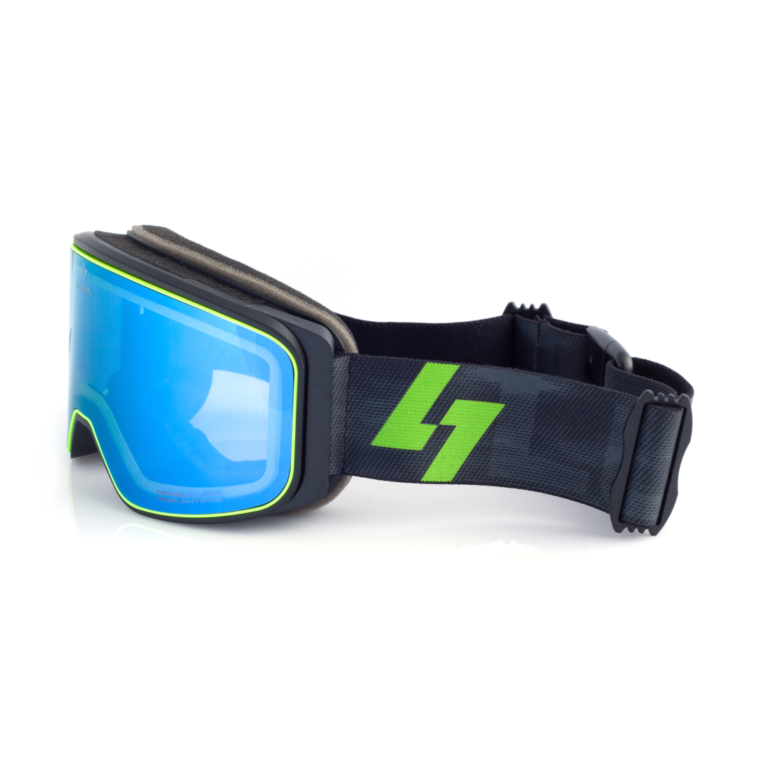 Ski goggles BORA BLACK/NEON