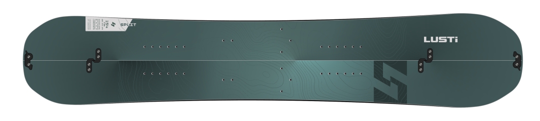 Versatile splitboard